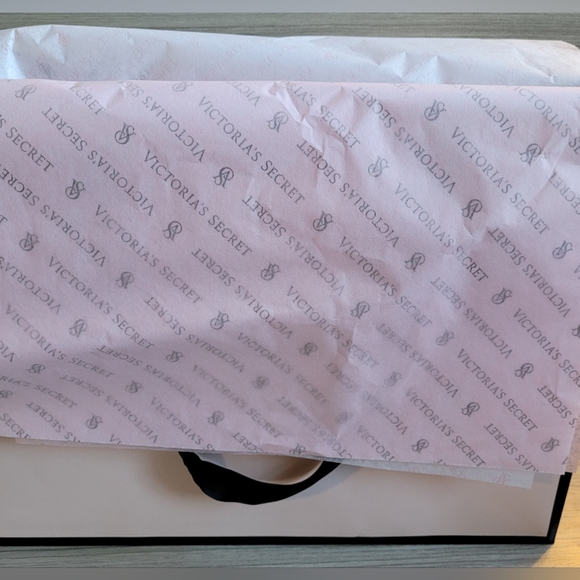 Victoria's Secret Medium Shopping Bag with 6 sheets of VS Tissue Paper 16"x12"x6 - Picture 12 of 16